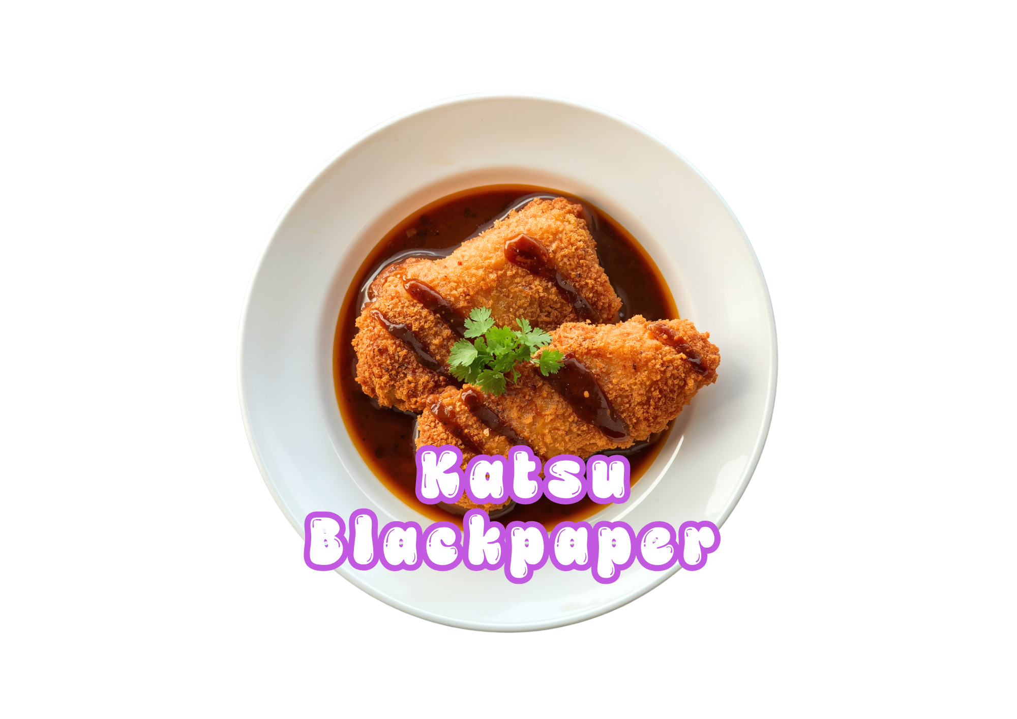 Katsu Steak Blackpaper
